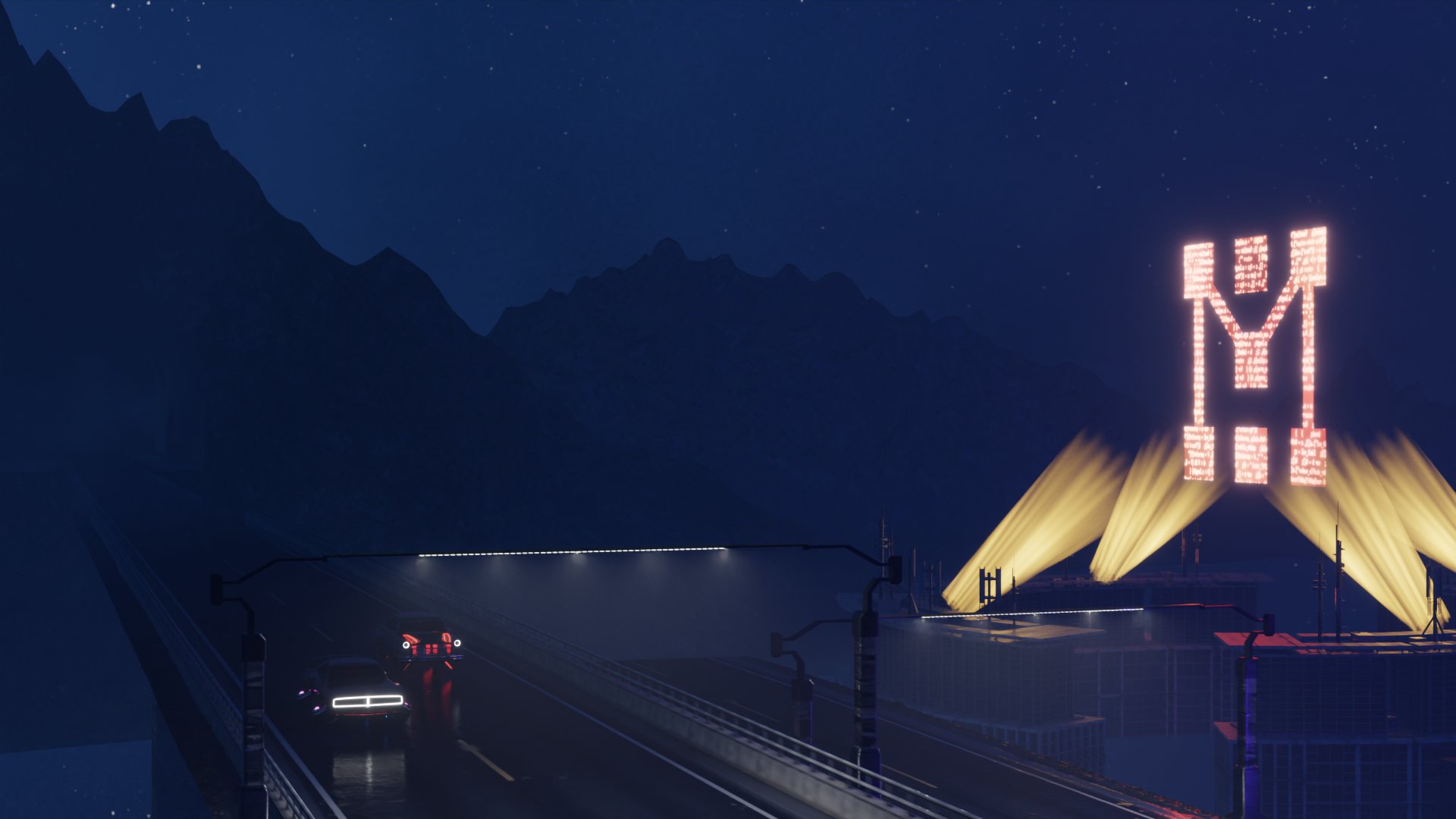 Environment Scenes — beauty render