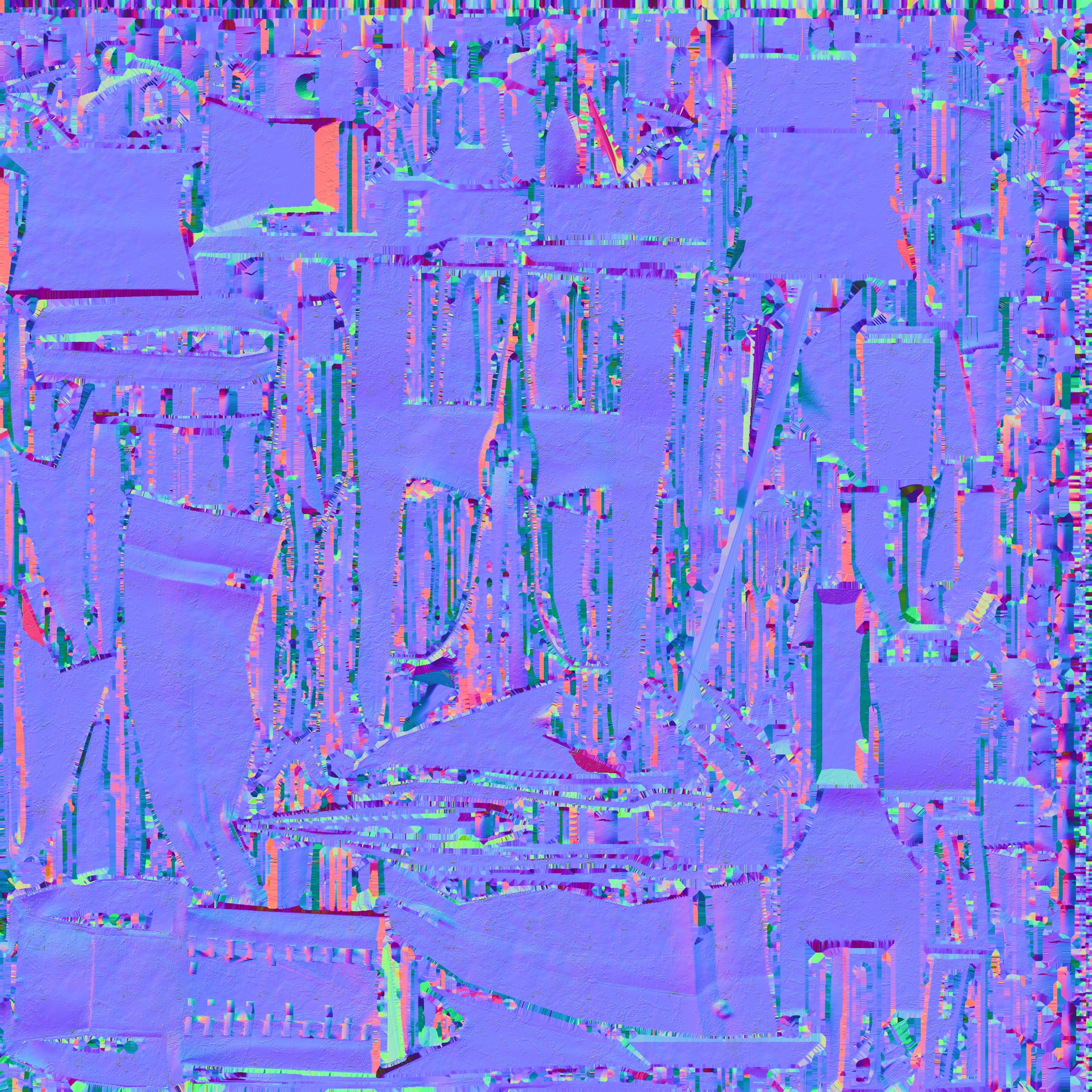 HK Aerial — normal map