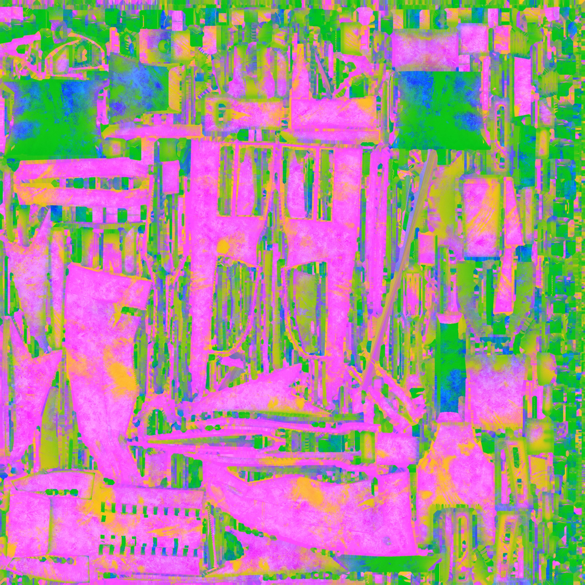 HK Aerial — occlusion roughness metallic map