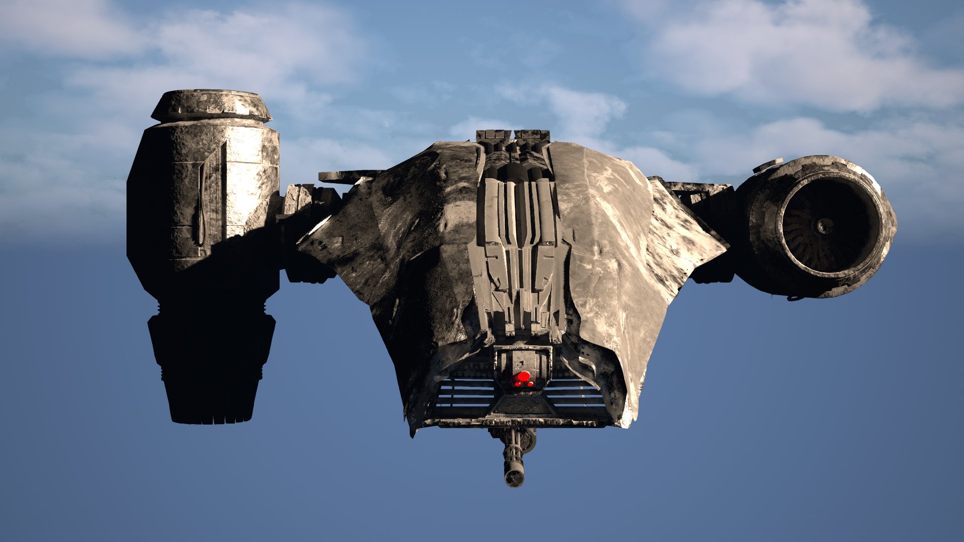 HK Aircraft — beauty render