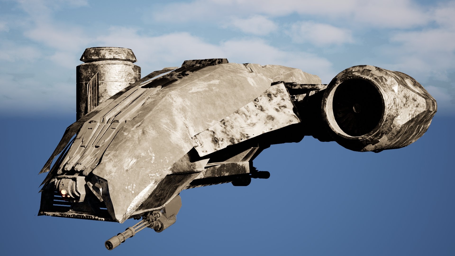 HK Aircraft — presentation render