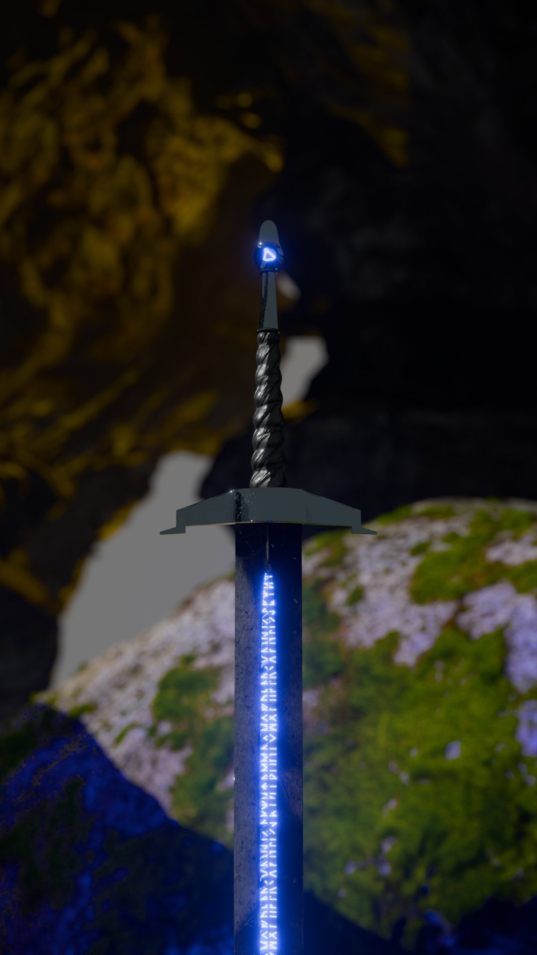 Rune Sword — presentation render