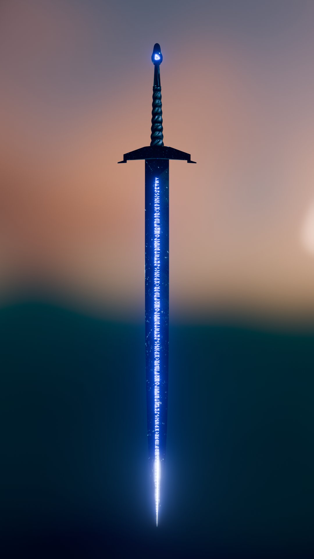 Rune Sword — presentation render