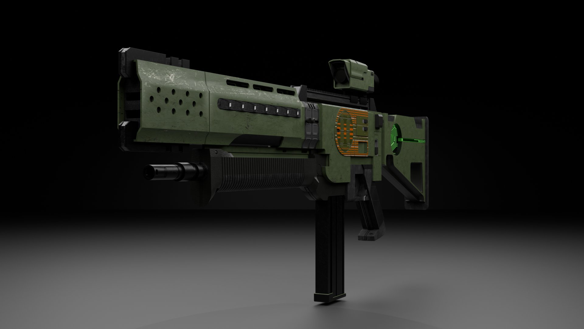 Weapons — beauty render
