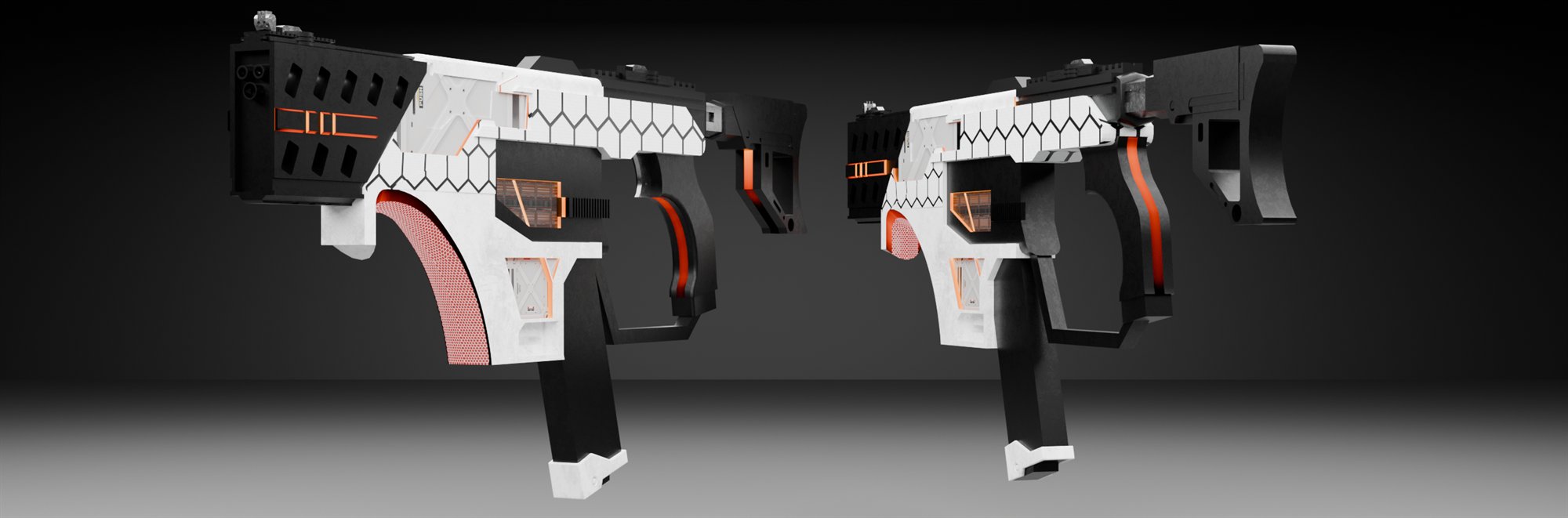 Weapons — guard weapon presentation render