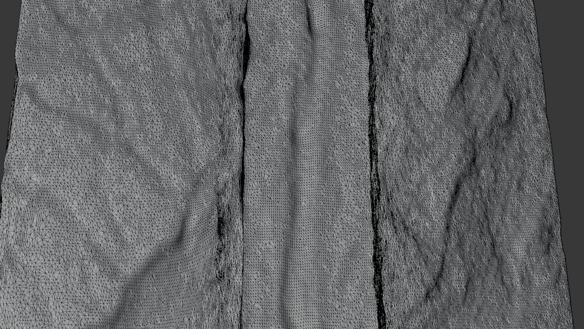 Stone Sword — solid / clay render