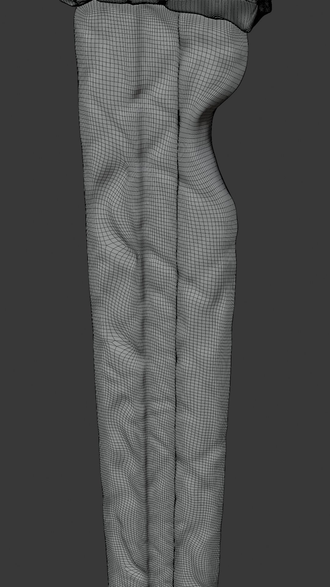 Stone Sword — low poly render