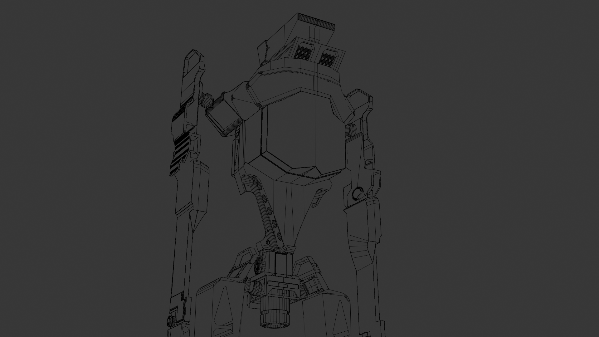 HOUNDS — wireframe topology